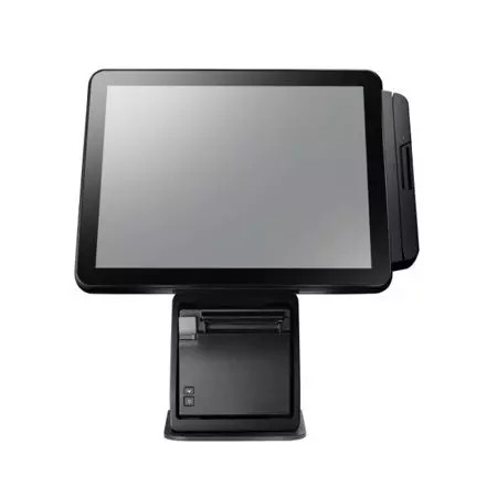 TYSSO FAMETECH AP-5515 Terminal(Black) Fanless, 15" P-CAP TP, Bay Trail J1900 2.0GHz CPU, 4GB RAM, 128GB SSD, US/EU 110V~240V nyomtató nélkül
