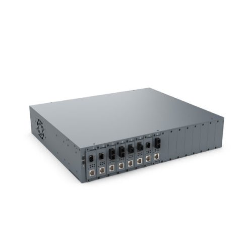 CTS CVT-RACK-16 16-Slot Universal Media Converter Chassis, Standalone Media Converter